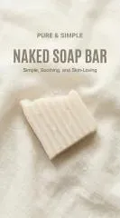SOAP BAR | NAKED aka essential oil free